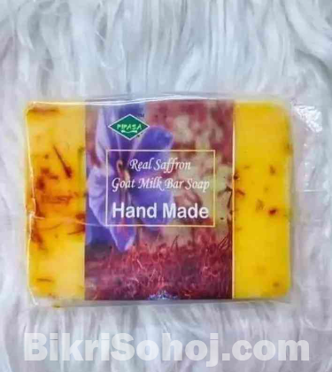 খুবই কম দামে .... জাফরান সাবান (saffron soap)